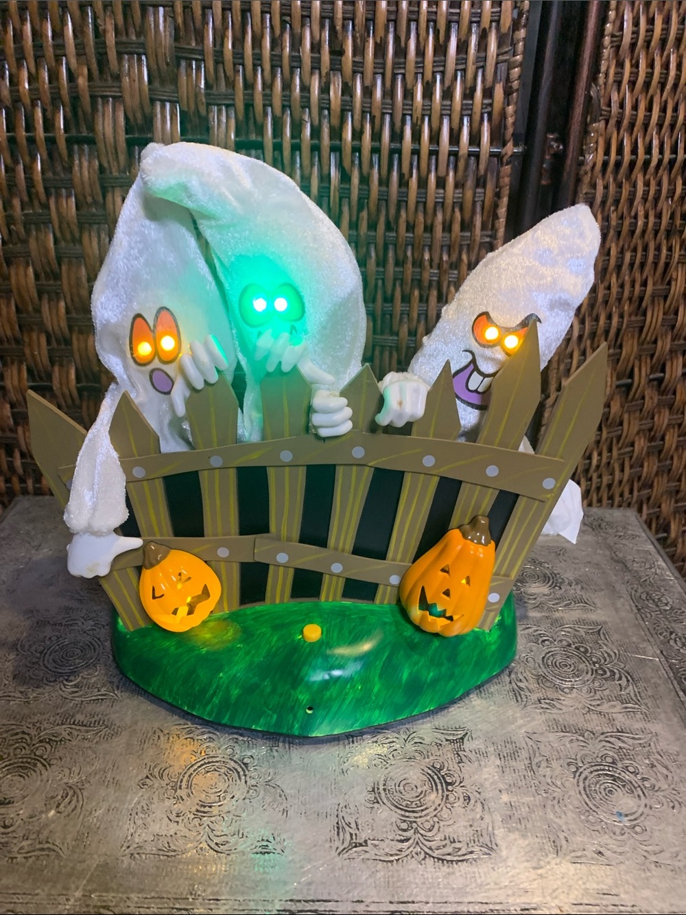 Vintage Gemmy Talking Dancing Ghosts Halloween Decor